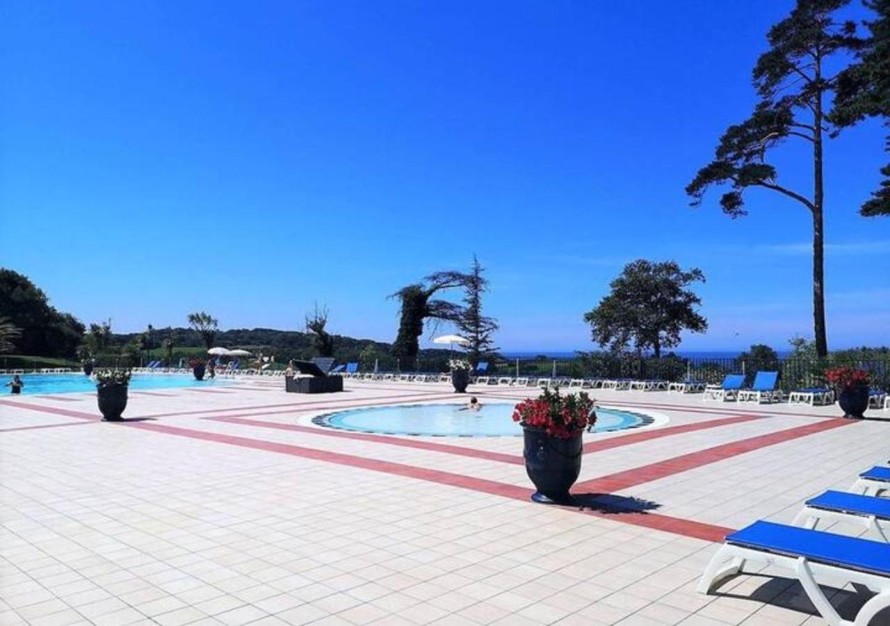 Ferienwohnung Atlantic Selection - Domaine De Bordaberry - Terrasse & Superbe Piscine Urrugne Exterior foto