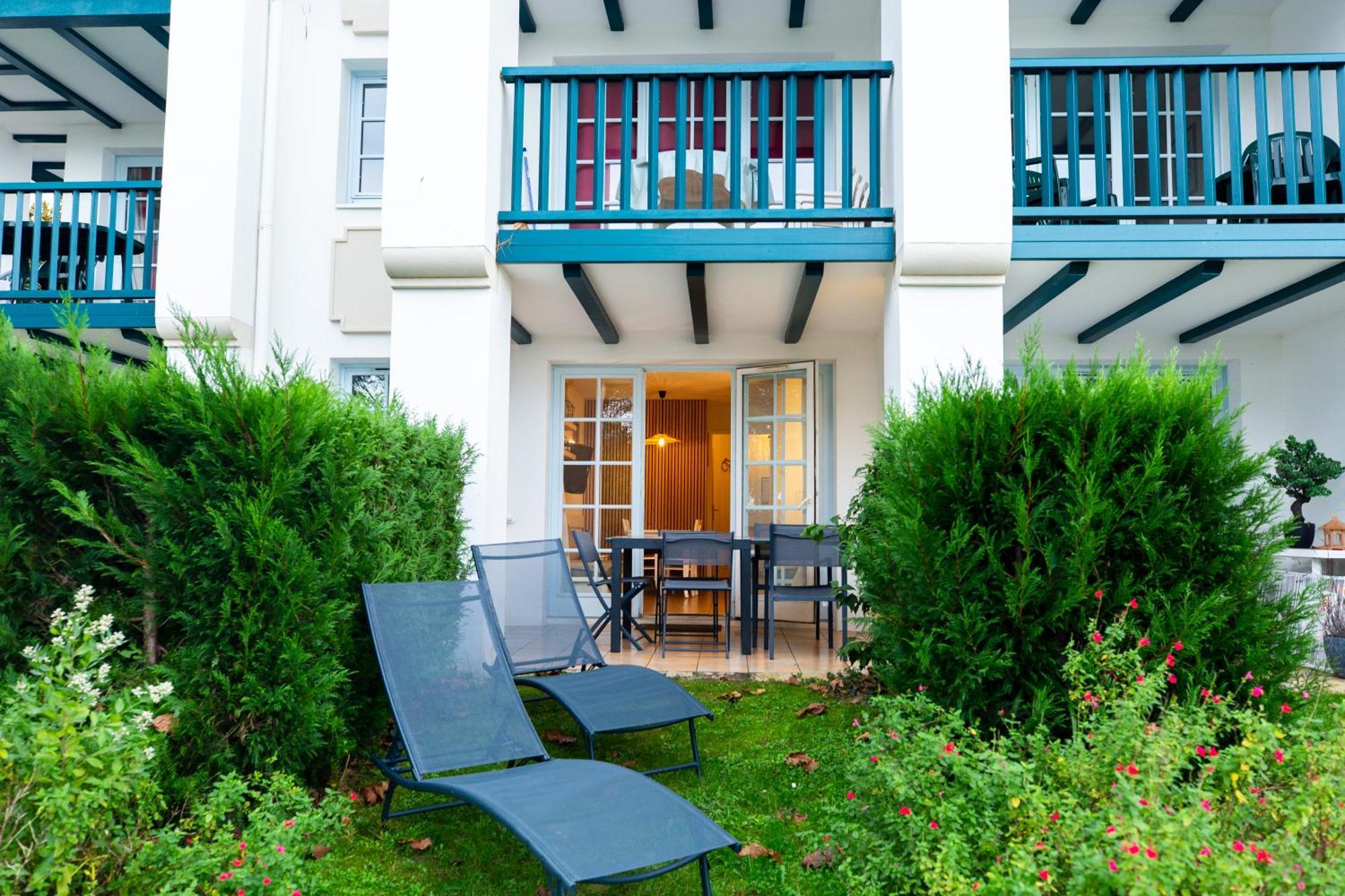 Ferienwohnung Atlantic Selection - Domaine De Bordaberry - Terrasse & Superbe Piscine Urrugne Exterior foto